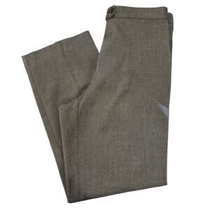 Vintage Briggs New York Tweed Gray Black Slacks 10P Dark Academia Preppy Office